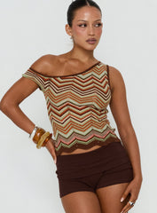 Aisling Off Shoulder Top Multi