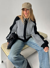 Asrar Jumper Grey / Black