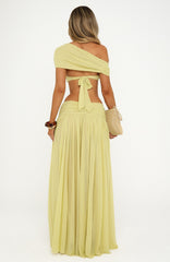 Amore Ease Maxi Skirt Pistachio Mist