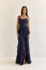 Urban Elegance Maxi Dress Navy
