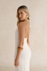 Kimali Maxi Dress Cream