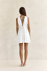 Spritz Of The Sun Mini Dress White