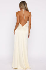 Amore Maxi Dress Lemon