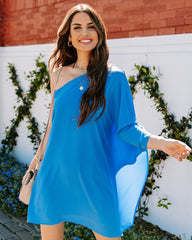 Side To Side One Shoulder Statement Dress