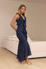 Letters To You Maxi Dress Navy