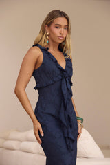 Letters To You Maxi Dress Navy