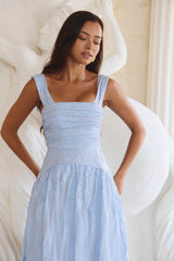 Easy Moments Maxi Dress Light Blue