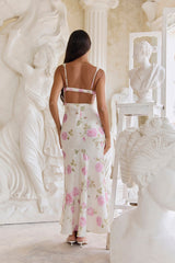 Garden of Roses Maxi Dress Pink