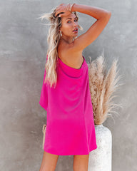 Side To Side One Shoulder Statement Dress