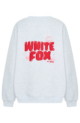 11th Street Sweet Kisses Oversized Sweater Cherry Glaze