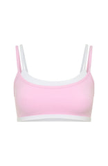 All The Glory Sports Bra Marshmallow/White