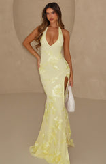 Always Yours Maxi Dress Lemon