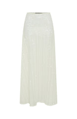 Beach Bound Maxi Skirt Pearl
