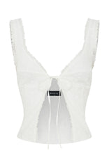 Catch My Drift Top Off White