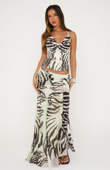 Celestial Curve Halter Top Savannah