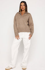 Chrissy Knit Sweater Sand
