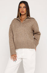 Chrissy Knit Sweater Sand