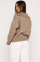 Chrissy Knit Sweater Sand