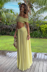 Amore Ease Maxi Skirt Pistachio Mist
