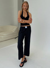 Beach House Pants Black