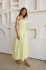 Blessed Destiny Maxi Dress Yellow