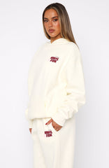 11th Street Sweet Kisses Oversized Hoodie Cake Batter
