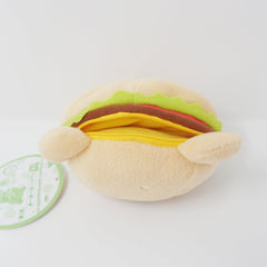 2012 Rilakkuma Burger Plush Zipper Pouch Prize - Happy Picnic - San-X