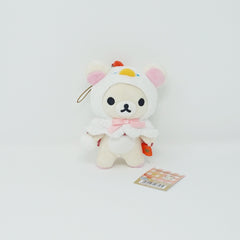 2012 Korilakkuma Chicken Outfit Plush Keychain - Tamago Series - Rilakkuma - San-X