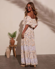 Niah Off The Shoulder Maxi Dress