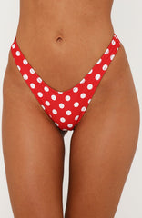 Belmont Bottoms Cherry Polka Dot