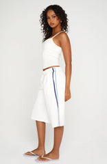 Call It Ours Relaxed Shorts White