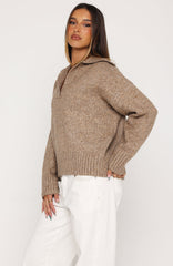 Chrissy Knit Sweater Sand
